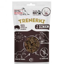 SYTA MICHA Treningówki z dzikiem dla psa 80g