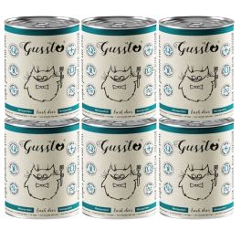 GUSSTO Fresh Deer 6x400 g świeży jeleń, monoproteinowa mokra karma dla kotów