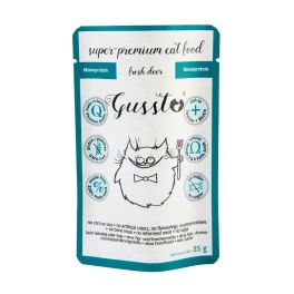 GUSSTO Fresh Deer 85 g świeży jeleń, monoproteinowa mokra karma dla kotów