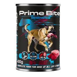 GAME DOG Prime Bite Wołowina z marchewką 400g mokra karma dla psów w każdym wieku