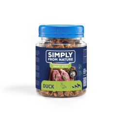 SIMPLY FROM NATURE Smart Bites Trenerki z kaczki dla psów 130 g