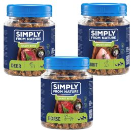 SIMPLY FROM NATURE Smart Bites Trenerki Mix Smaków 3 x 130g