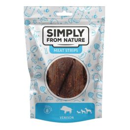 SIMPLY FROM NATURE Meat Strips Mięsne paski z dziczyzny dla psów 80 g