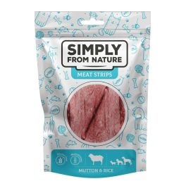 SIMPLY FROM NATURE Meat Strips Mięsne paski z baraniną i ryżem dla psów 80 g