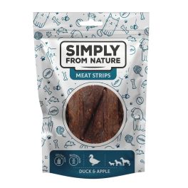 SIMPLY FROM NATURE Meat Strips Mięsne paski z kaczką i jabłkiem dla psów 80 g