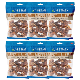PETMEX Strips wieprzowy 6x100g naturalny gryzak dla psa