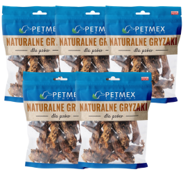PETMEX Szyjka kurza 5x100g naturalny gryzak dla psa