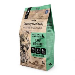 COUNTRY OF ANIMALS Dog Turkey with Rabbit S 9 kg indyk z królikiem, sucha karma dla psów