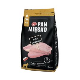 PAN MIĘSKO Indyk z bażantem karma dla psa chrupki S 9 kg