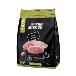 PAN MIĘSKO Indyk z gęsią dla kotów chrupki S 400 g