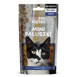 PAN MIĘSKO Mini paluszki Dorsz przysmak dla kota 50 g