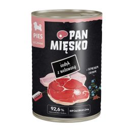PAN MIĘSKO Indyk z wołowiną mokra karma dla szczeniąt 400 g