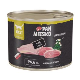 PAN MIĘSKO Indyk z gęsią mokra karma dla kotów 200 g