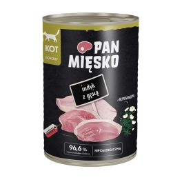 PAN MIĘSKO Indyk z gęsią mokra karma dla kotów 400 g
