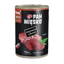 PAN MIĘSKO Wieprzowina z jeleniem mokra karma dla kotów 400 g