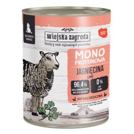 WIEJSKA ZAGRODA Monobiałkowa Jagnięcina mokra karma dla szczeniąt 800 g