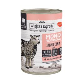 WIEJSKA ZAGRODA Monobiałkowa Jagnięcina mokra karma dla kotów 400 g
