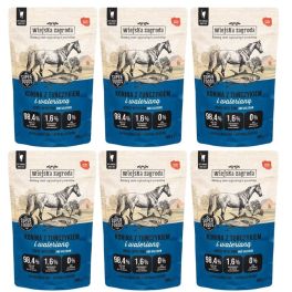 WIEJSKA ZAGRODA Superfoods Konina z tuńczykiem i walerianą mokra karma dla kota 6x100 g