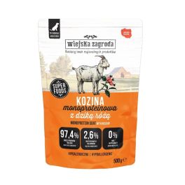 WIEJSKA ZAGRODA Monoproteinowa Kozina mokra karma dla psa 500g