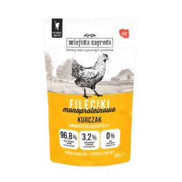 WIEJSKA ZAGRODA Fileciki Kurczak mokra karma dla kota 85 g