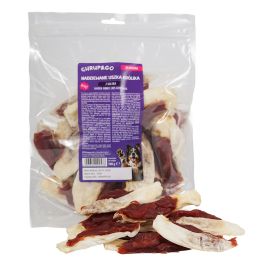 CHRUP&GO Nadziewane uszka królika 500 g przysmak dla psa