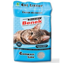BENEK Super Compact Żwirek bentonitowy naturalny 25 l x 2 (50 l)