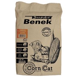 BENEK Super Corn cat Żwirek kukurydziany naturalny 25 l (15,7 kg)