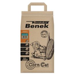 BENEK Super Corn Cat żwirek kukurydziany morska bryza 14 l