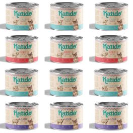 KATIDO Adult Cat Superpremium Mix Smaków 12 x 200g mokra karma dla kota