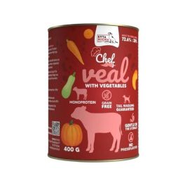 SYTA MICHA Chef Monoprotein Cielęcina z warzywami 400 g mokra karma dla psów
