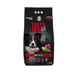 BIOFEED TASTY LIFE Premium z wołowiną dla psów średnich i dużych ras 12 kg