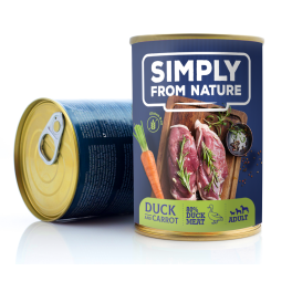 SIMPLY FROM NATURE 400 g bezbożowa karma dla psów wszystkich ras i w każdym wieku
