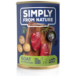 SIMPLY FROM NATURE Mokra karma dla psa Kozina z ziemniakami 400 g