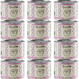 GUSSTO Cat Fresh Goat mokra karma dla kotów z koziną 12x200g