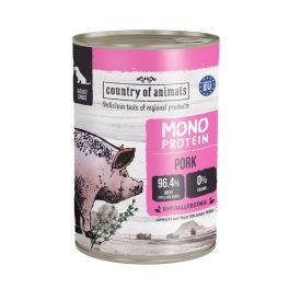 COUNTRY OF ANIMALS Dog Monoprotein Pork 400g wieprzowina, mokra karma dla psów