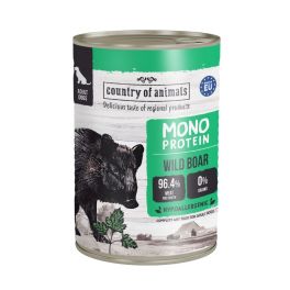 COUNTRY OF ANIMALS Dog Monoprotein Wild Boar 400g dzik, mokra karma dla psów