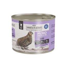 COUNTRY OF ANIMALS Cat Monoprotein Quail 200g przepiórka, mokra karma dla kotów