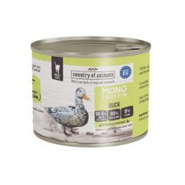 COUNTRY OF ANIMALS Cat Monoprotein Duck 200g kaczka, mokra karma dla kotów