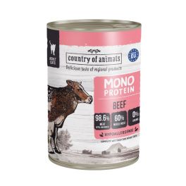 COUNTRY OF ANIMALS Cat Monoprotein Beef 400g wołowina, mokra karma dla kotów