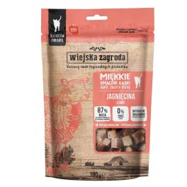WIEJSKA ZAGRODA Miękkie smaczne kąski Jagnięcina przysmaki dla kota 100g