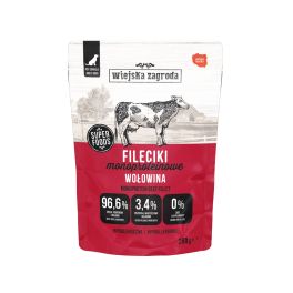 WIEJSKA ZAGRODA Monoproteinowa Fileciki Wołowina 280 g mokra karma dla psa