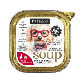 DR MALOU Zupka liofilizowana Kaczka z żurawiną Urinary 12g mokra karma dla psa