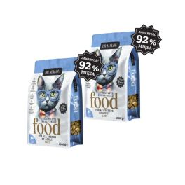 DR MALOU Liofilizowana karma Kaczka z jagnięcią 2x1 kg sucha karma dla kotów