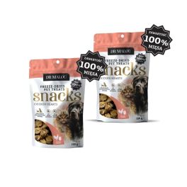 DR MALOU 100% liofilizowane serca kurczaka 2x150g przysmaki dla psów i kotów