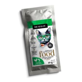 DR MALOU Liofilizowana karma Kurczak z łososiem 10 g sucha karma dla kotów