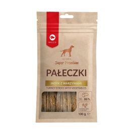 MACED Super Premium Pałeczki z indyka z warzywami 100 g