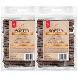 MACED Super Premium Softer przysmak dla psa wołowina z marchewką mini economy pack 2x500 g