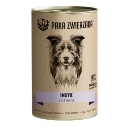 PAKA ZWIERZAKA Indyk i żurawina 400 g mokra karma dla psów