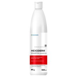EUROWET Hexoderm 500 ml dermatologiczny szampon dla psów i kotów