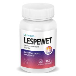 EUROWET Lespewet 30 tab. karma uzupełniająca dla psów wspomagająca działanie układu moczowego